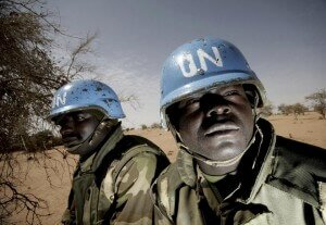 UNAMID Peacekeepers on Patrol